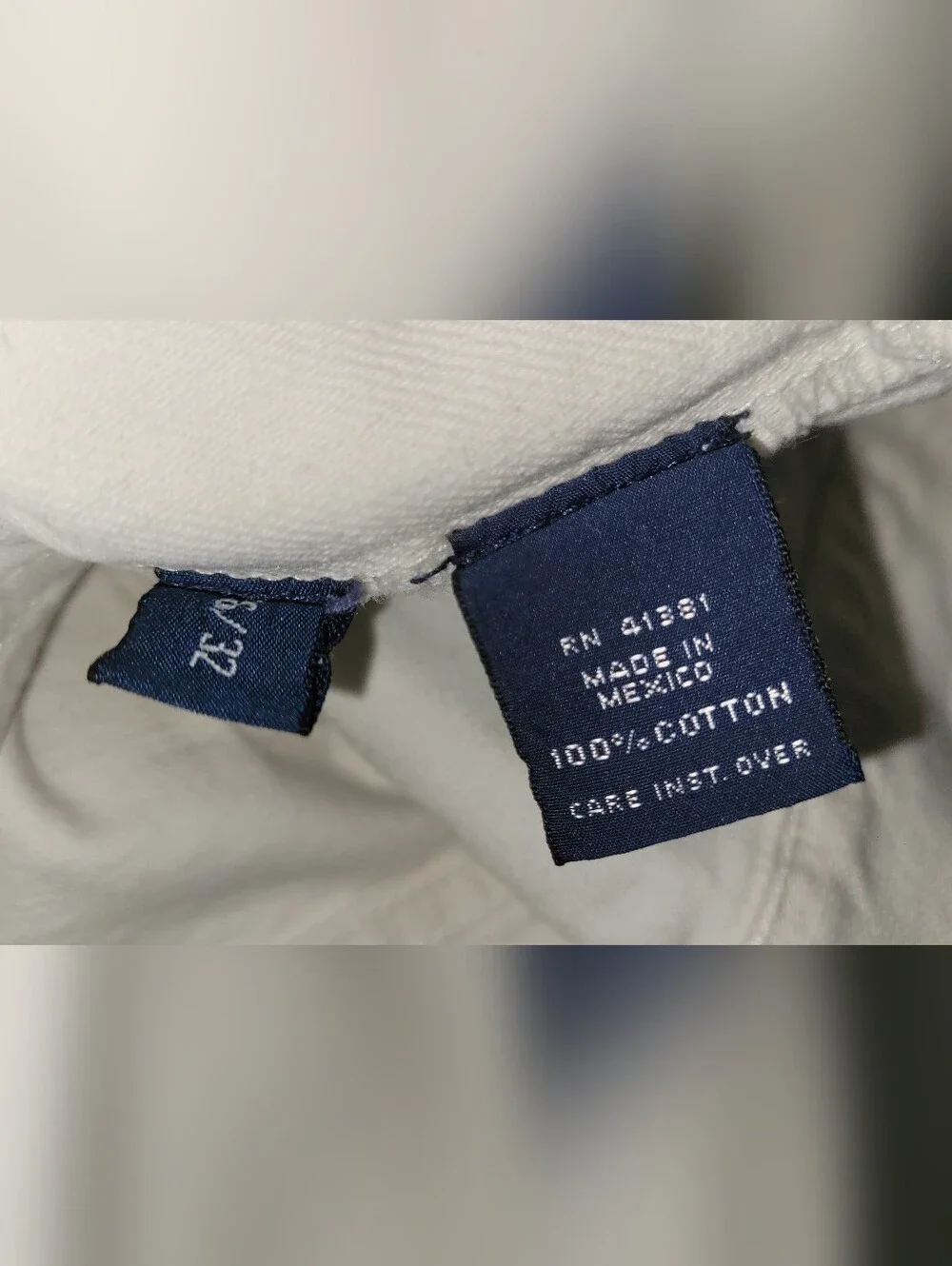 Ralph Lauren Slim Straight White Men's Jeans